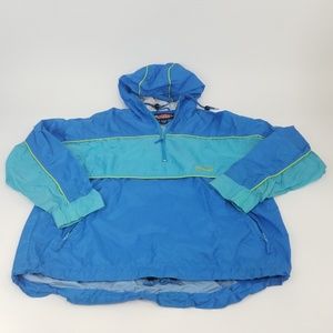 Vtg Blue Old Navy Windbreaker Jacket Size M